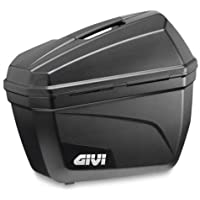 GIVI E22N Cruiser Baúl Lateral Monokey- Color Negro Mate- Carga Máxima 5 Kg